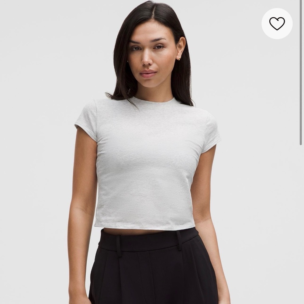 lululemon organic cotton baby tee